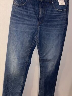 Madewell Women's Dark Blue Straight Leg Jeans